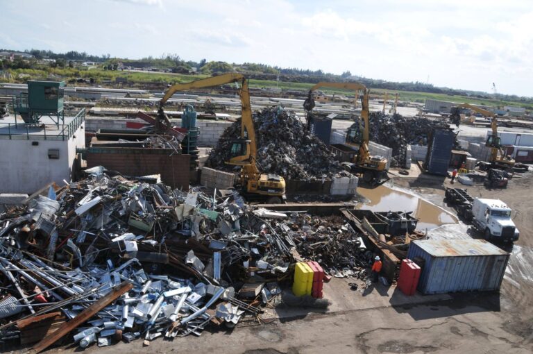 scrap metal recycling yard in Lantana,Florida